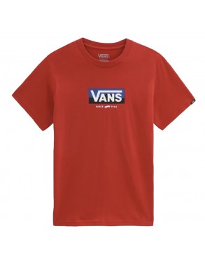 VANS Easy Logo T-shirt Enfants - Chili Pepper