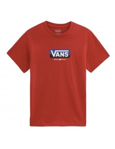 VANS Easy Logo T-shirt Enfants - Chili Pepper