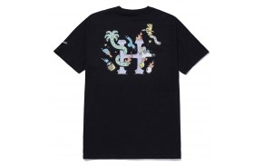 HUF Steven Harrington H - Noir - T-shirt (dos)