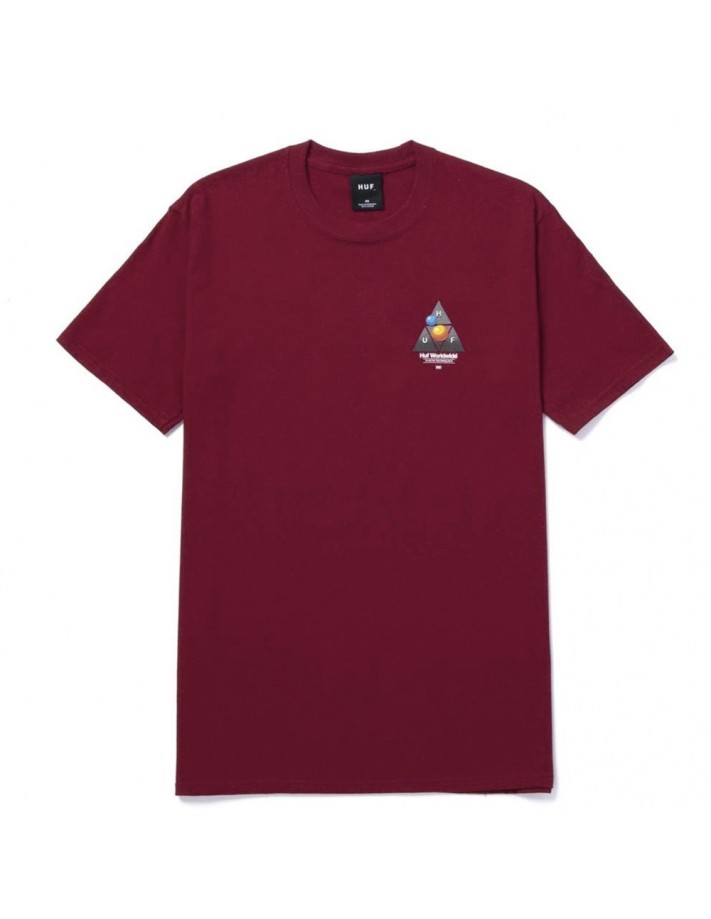 HUF T-shirt Video Format TT - Cardinal