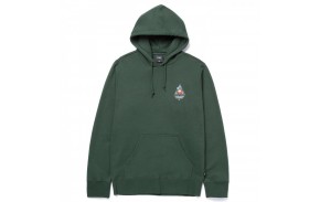 HUF Video Format TT Hood - Dark Green - Sweat