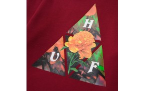 HUF Sweat New Dawn TT Hood - Bloodstone (logo)