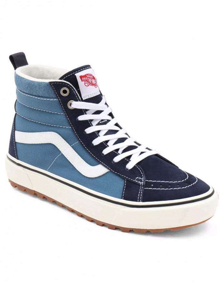 - VANS Navy/White Skate MTE-1 SK8-Hi - shoes