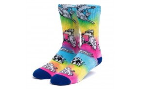 HUF Chaussettes Steven Harrington Crew - Tie Dye