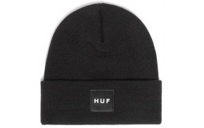 HUF Bonnet Essentials Box Logo - Noir