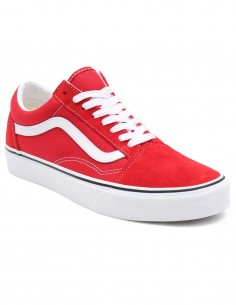 VANS Skate Old Skool - Racing Red/True White - Chaussures de skate