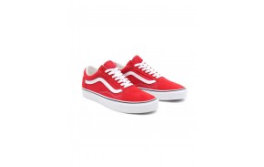 VANS Skate Old Skool - Racing Red/True White - Chaussures de skate