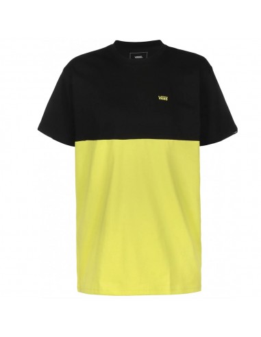 VANS Colorblock T-shirt - Noir Jaune