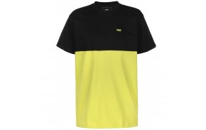 VANS Colorblock T-shirt - Noir Jaune
