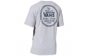 VANS Custom Classic T-shirt - Athletic Heather (dos)