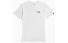 VANS Full Patch T-shirt - Blanc / Porcelain Green