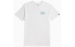 VANS Full Patch T-shirt - Blanc / Porcelain Green