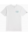 VANS Full Patch T-Shirt - Weiß / Porcelain Green