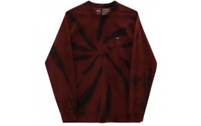 VANS Off The Wall Classic T-shirt Manches Longues - Tie Dye Pomegranate