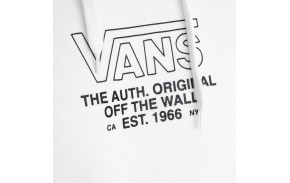 VANS Sequence Sweat A Capuche - Blanc (logo)