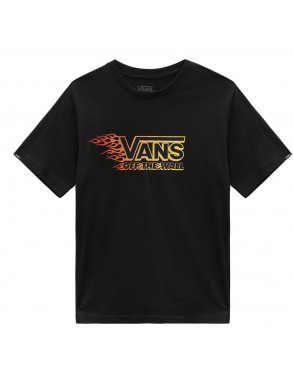 VANS Metallic Flame T-shirt Kids - Noir