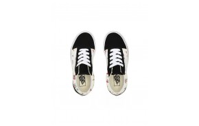 Skate shoes Vans Old skool fleurie pour filles