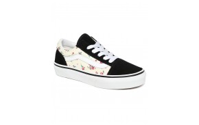 VANS Skate Old Skool - (Ditsy Floral) Classic White/True White - Chaussures de skate