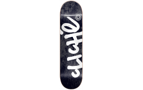 Skate deck Cliché Handwritten 8.25 black