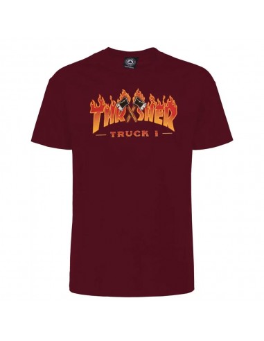 THRASHER Truck 1 - Bordeaux - T-shirt