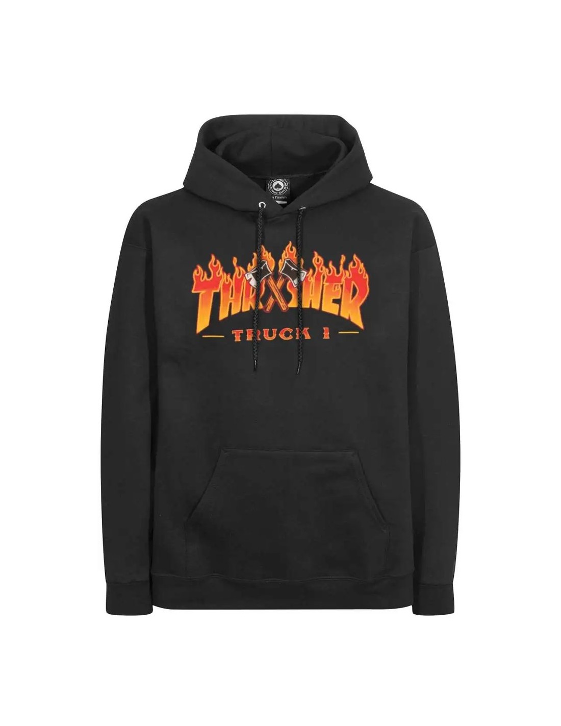 THRASHER Truck 1 Hoodie - Black