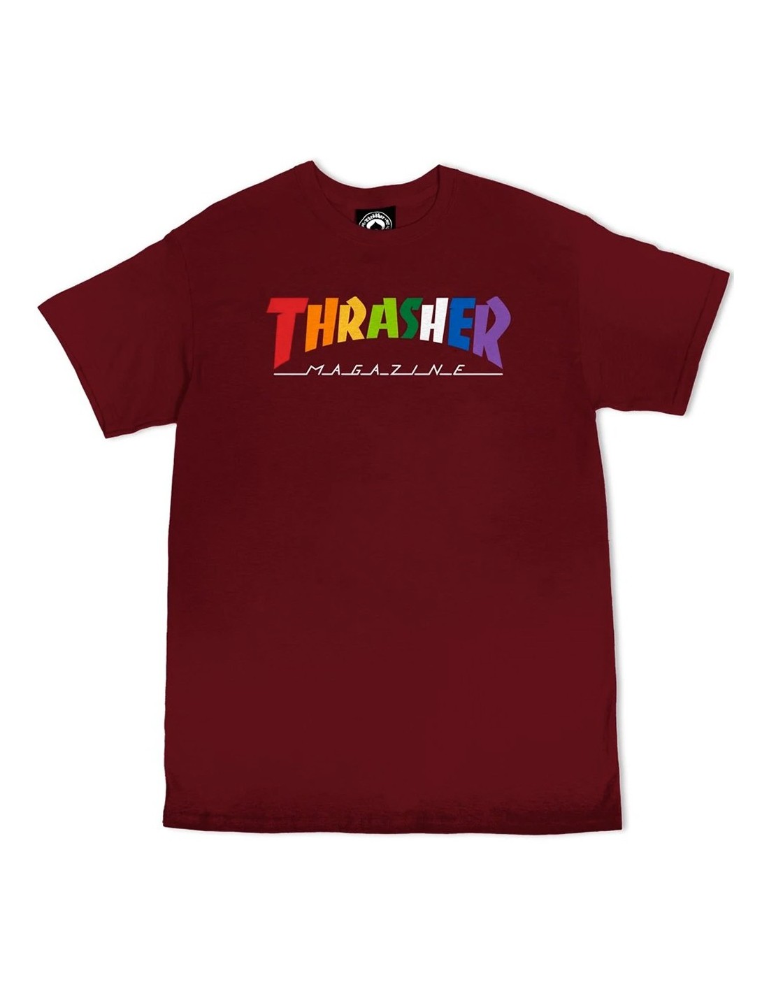Maglietta THRASHER Rainbow Mag Marrone