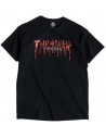 THRASHER Sangue a goccia - Nero - Maglietta