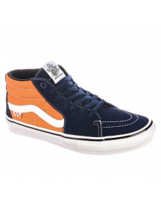 VANS Skate Grosso Mid - Navy/Orange - Chaussures de skate