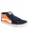 VANS Skate Grosso Mid - Navy / Orange - Skate shoes
