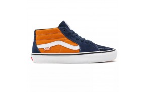 Skate shoes VANS Grosso Mid Navy Orange 