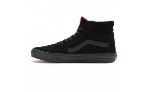 VANS SK8-Hi - Black/Black - Chaussures de skate - Côté