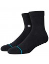 STANCE Icon Quarter - Negro - Calcetines
