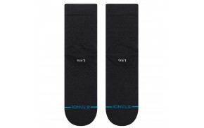 STANCE Icon Quarter - Noir - Chaussettes (dos)