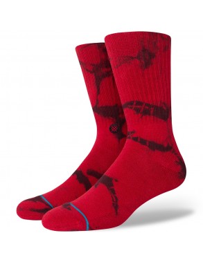 STANCE Nosten Crew - Rouge - Chaussettes