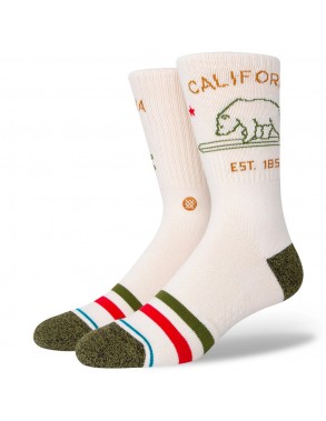 STANCE California Republic 2 - Off white - Chaussettes