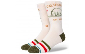 STANCE California Republic 2 - Off white - Chaussettes