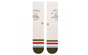 STANCE California Republic 2 - Off white - Chaussettes (skate)