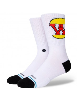 STANCE Burgerworld - Blanc - Chaussettes