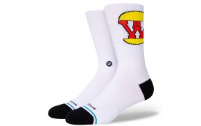 STANCE Burgerworld - Blanc - Chaussettes