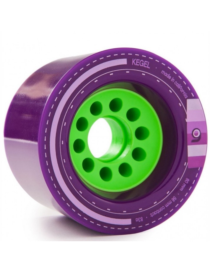 Roues de longboard ORANGATANG Kegel 80 mm 83a