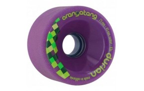 Roues de longboard ORANGATANG Durian 75 mm 83a