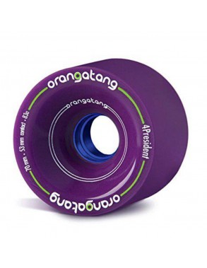 Roues de longboard Orangatang 4 President violettes