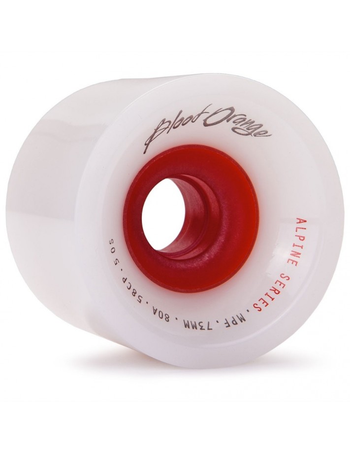 Roues de longboard BLOOD ORANGE Alpine Series 73 mm