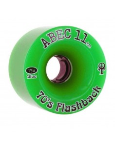 ABEC11 Flywheels Longboard Rollen 76 mm Green 4er Set neu 