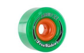 Roues de longboard ABEC 11 Freerides Classic 72 mm - Offset