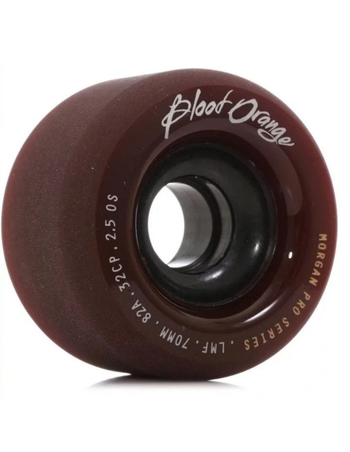 Roues de longboard BLOOD ORANGE Morgan Pro 65 mm - Midnight series