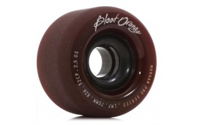 Roues de longboard BLOOD ORANGE Morgan Pro 65 mm - Midnight series