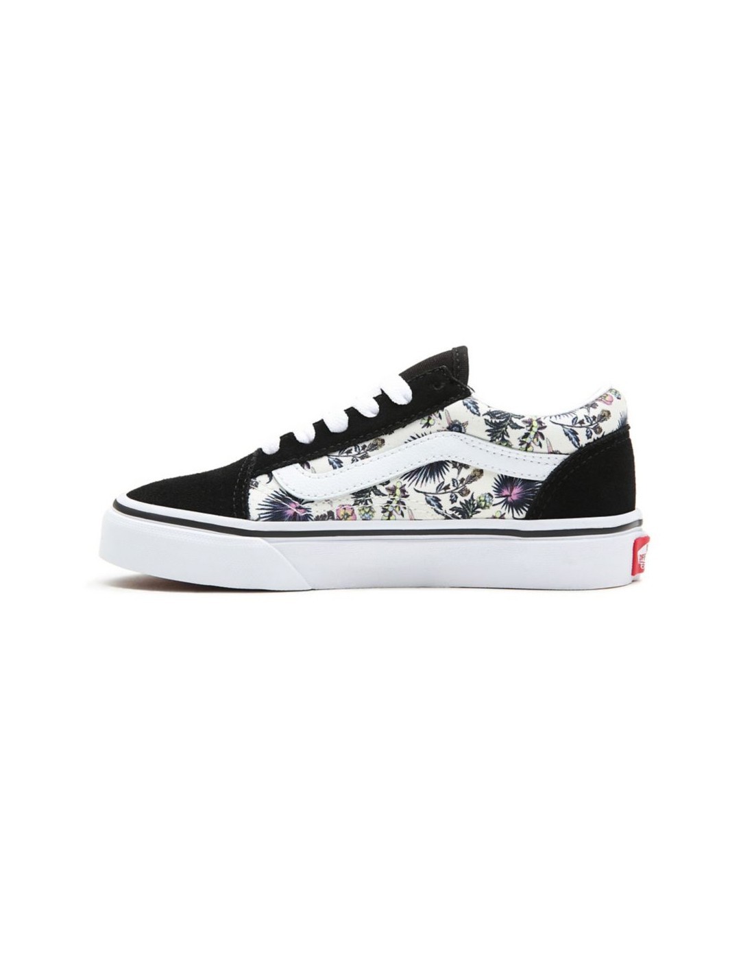 VANS Skate Old Skool Paradise Floral Orchid True White Schuh