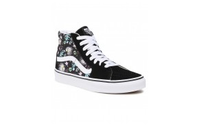 VANS SK8-Hi - (Paradise Floral) Black/True White - Chaussures de skate