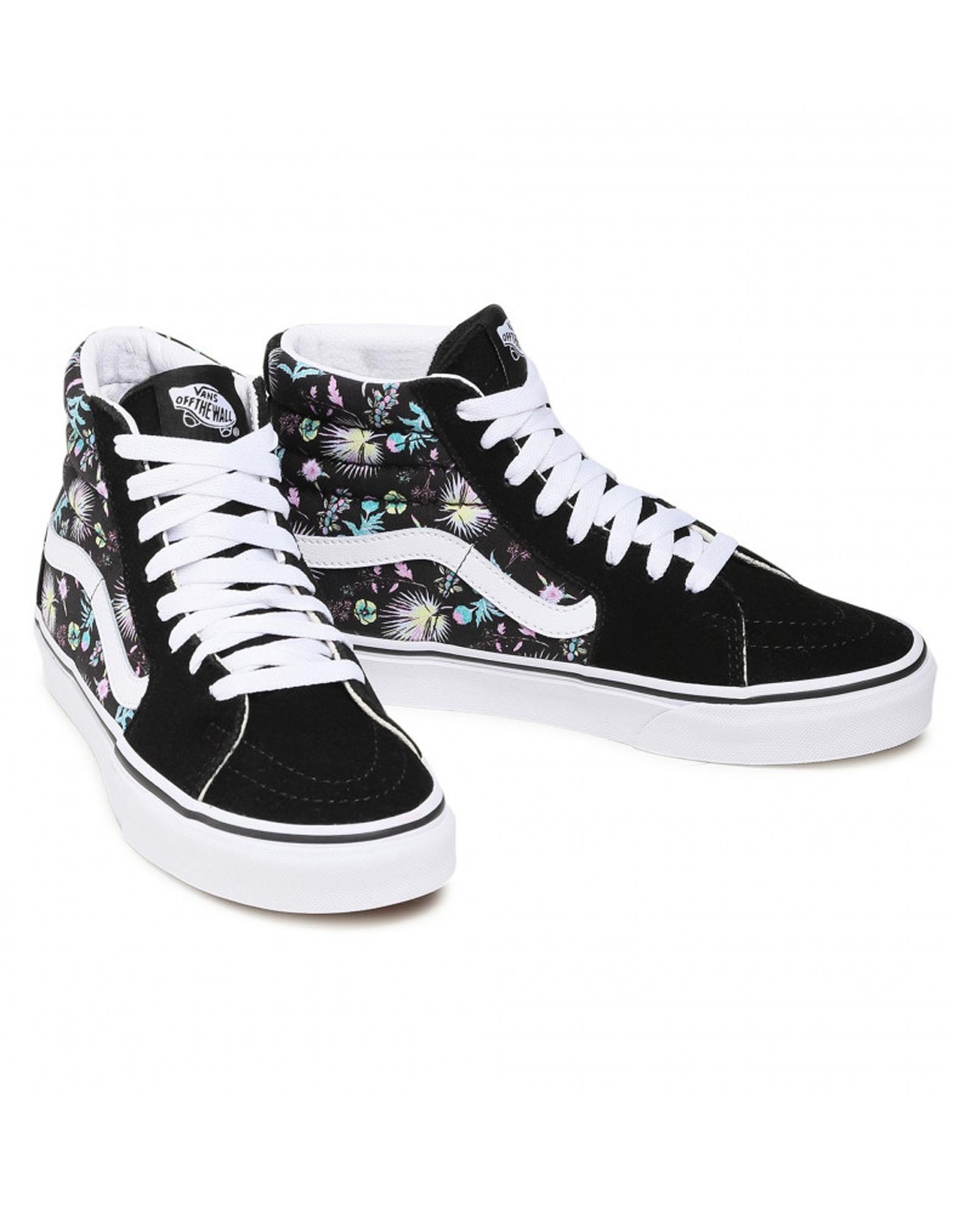 Vans skate high floral hotsell